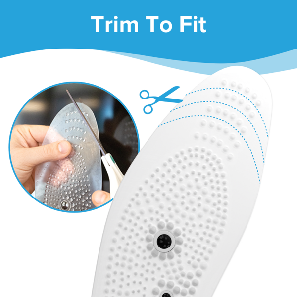 2 Packs of MiSole Acupuncture Insoles - Natural Relief