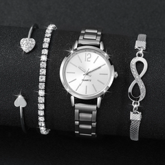 Coffret 4 pcs – ساعة وأساور