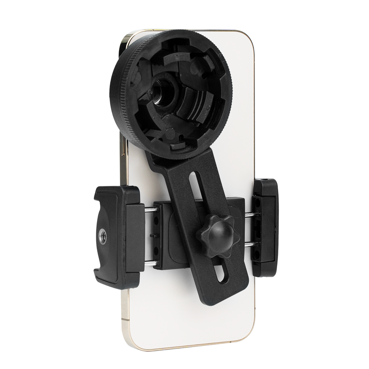 Monocular Adjustable Phone Mount For Starscope Monocular - Perfect View, Secure and Steady