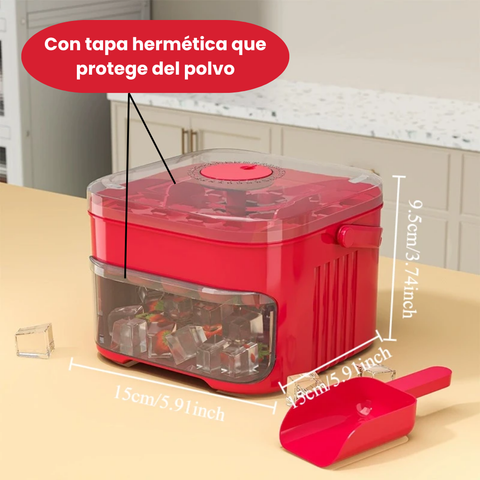 Mini Ice Maker – Easy to Use, 50 Ice Cubes