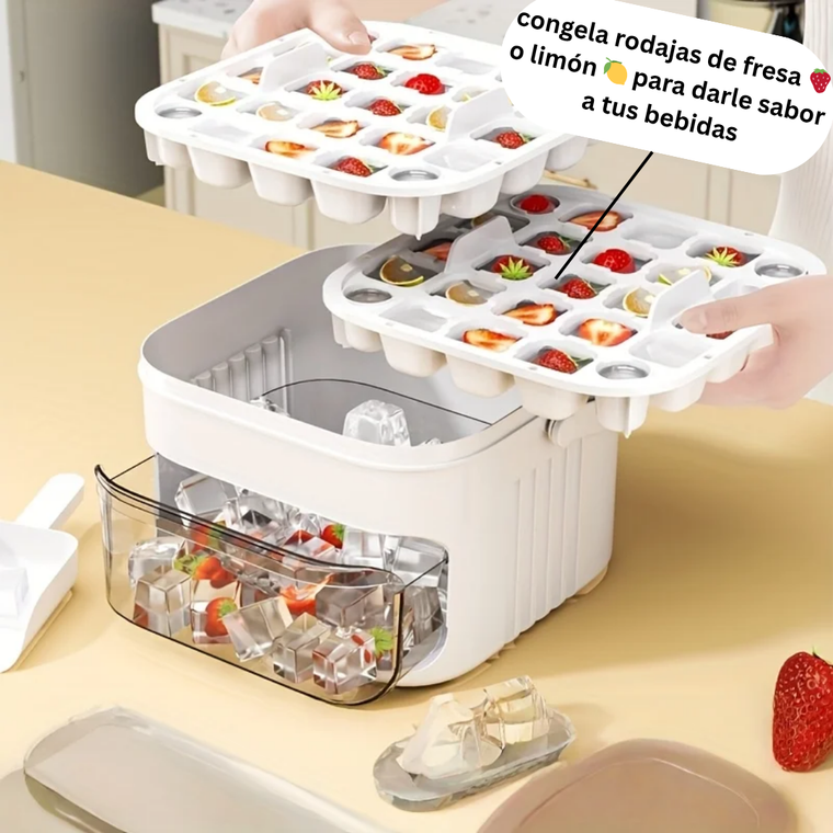 Mini Ice Maker – Easy to Use, 50 Ice Cubes